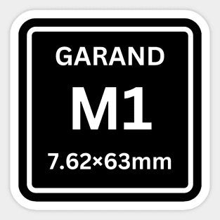 M1 GARAND Sticker